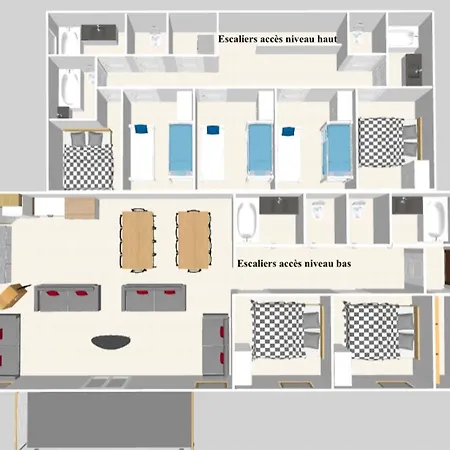 Meije 13: Grand Duplex Proche Telesiege, Vue Panoramique Apartment *